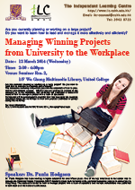 
			Managing Winning Projects from University to the Workplace
		