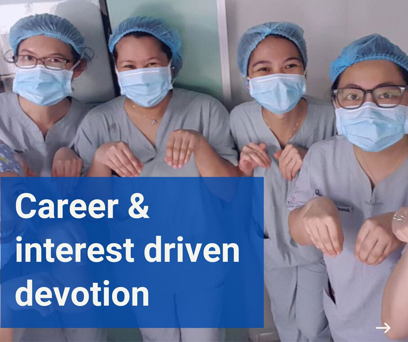 Career & interest driven devotion