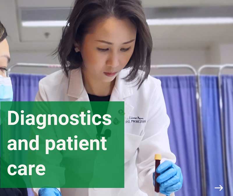 Diagnostics and patient care