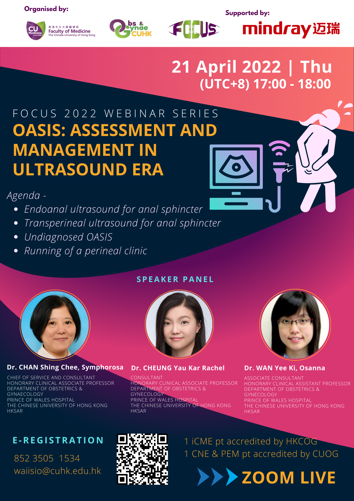 2022.04.21_FOCUS Webinar SeriesOasis: Assessment and Management in Ultrasound Era @ ZOOM ONLY