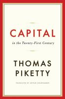 Capital in the Twenty-First Century