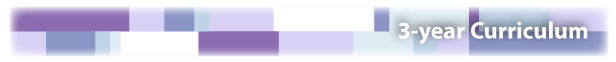 3-year Curriculum: Study Scheme