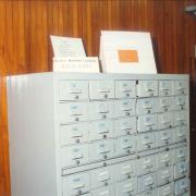 Card Catalog Cabinet