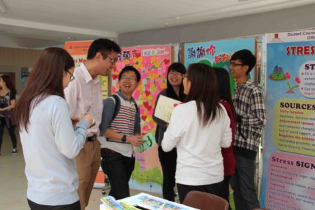 Stress Management Education Booth