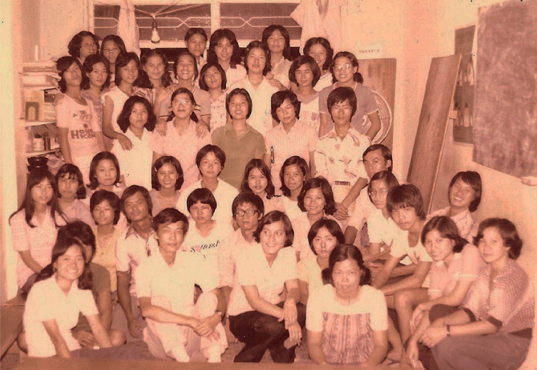 Literacy classes offered by the CUHK Social Service Team (1970s)