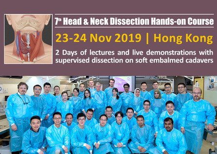 Head & Neck Dissection and Reconstruction Hands-on Course