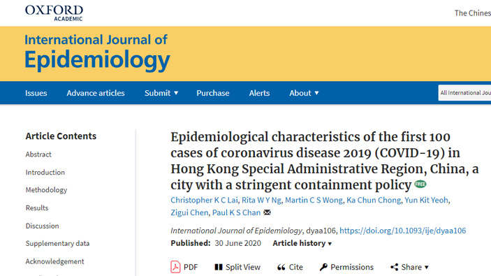 International Journal of Epidemiology