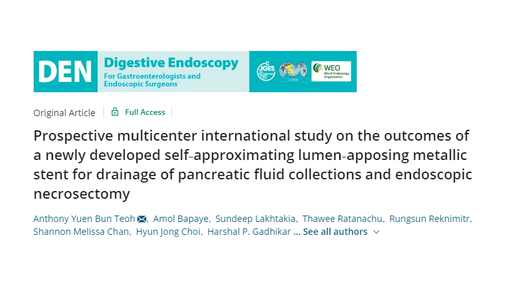 Safety of new endoscopic metal stents