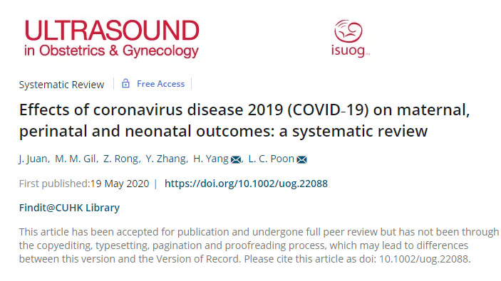 International Society of Ultrasound in Obstetrics and Gynecology (ISUOG)