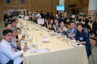 Group photo of awardees and their families and friends