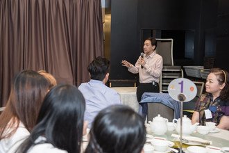 Welcome remarks by Dr. Wing Tai SIU at Pre-O Camp dinner