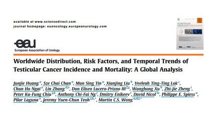 Global trends of testicular cancer incidence and mortality