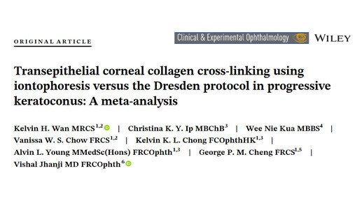 Comparing two treatment methods of progressive keratoconus