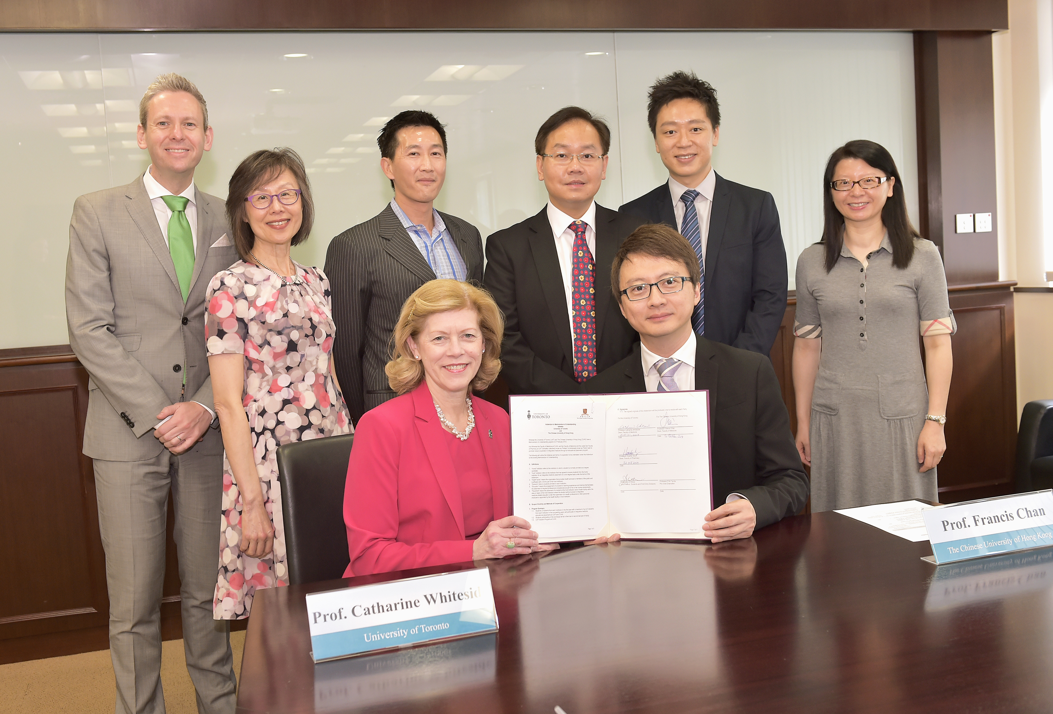 rofessor Francis Chan Ka Leung, Dean, Faculty of Medicine, CUHK