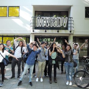 CUHK architecture students visiting MVRDV's headquarters in Rotterdam