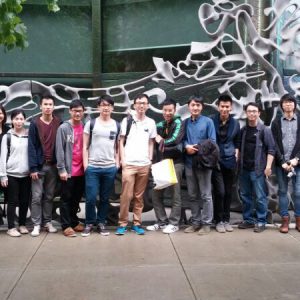 CUHK students visiting 40 Bond Street designed by Herzog & de Meuron