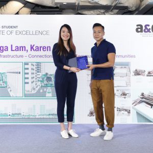 Karen Kwok at the A&D Trophy Awards 2018 ceremony