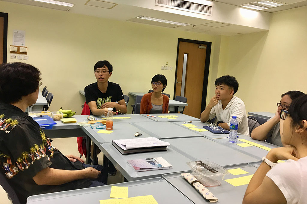 
Students achieved a higher level of self-understanding through the “SQUID Narrative Method” led by Dr. Roger Cheng. 【SQUID Narrative Self-Understanding Workshop】
