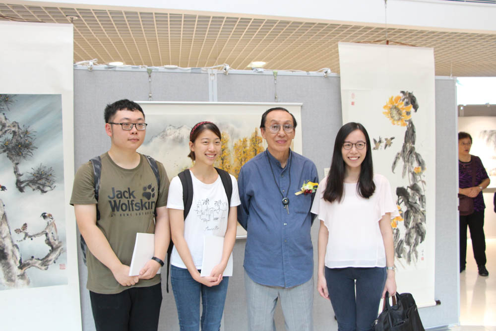 The Opening Ceremony of “A Chinese Painting Exhibition by Meiying Chen” 