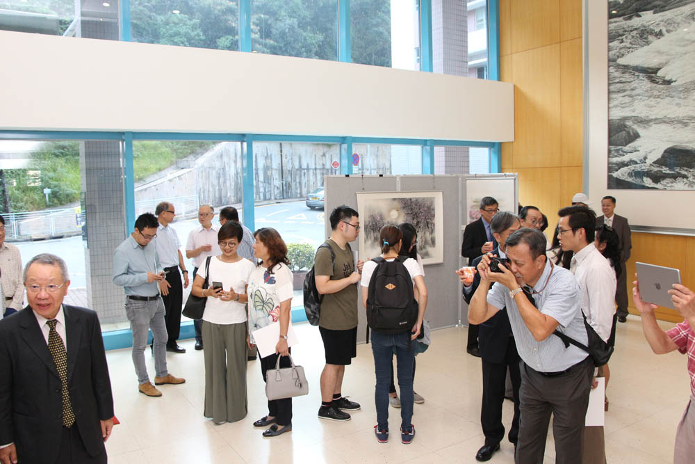 The Opening Ceremony of “A Chinese Painting Exhibition by Meiying Chen” 