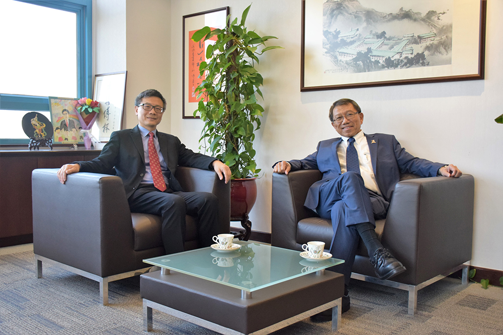 VC’s Visit to Chung Chi