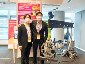 CUBE Robotics Limited, recipient of the second prize in the Entrepreneurship category - Cable-driven Robot System for Inspection of High-rise Building Facade