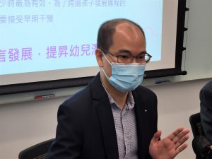 Professor Wong said that the test can now be applied to Cantonese and Mandarin speaking communities, while the research team is working with overseas university to study the accuracy of the test on English language development.