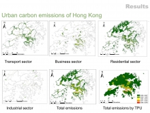 CAI Meng, a PhD student of the School of Architecture develops a hybrid method to model urban carbon emission inventory at fine resolution using open urban data.