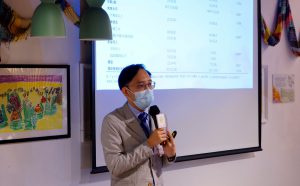 香港中文大學社會工作學系副教授陳智豪博士發表研究結果。