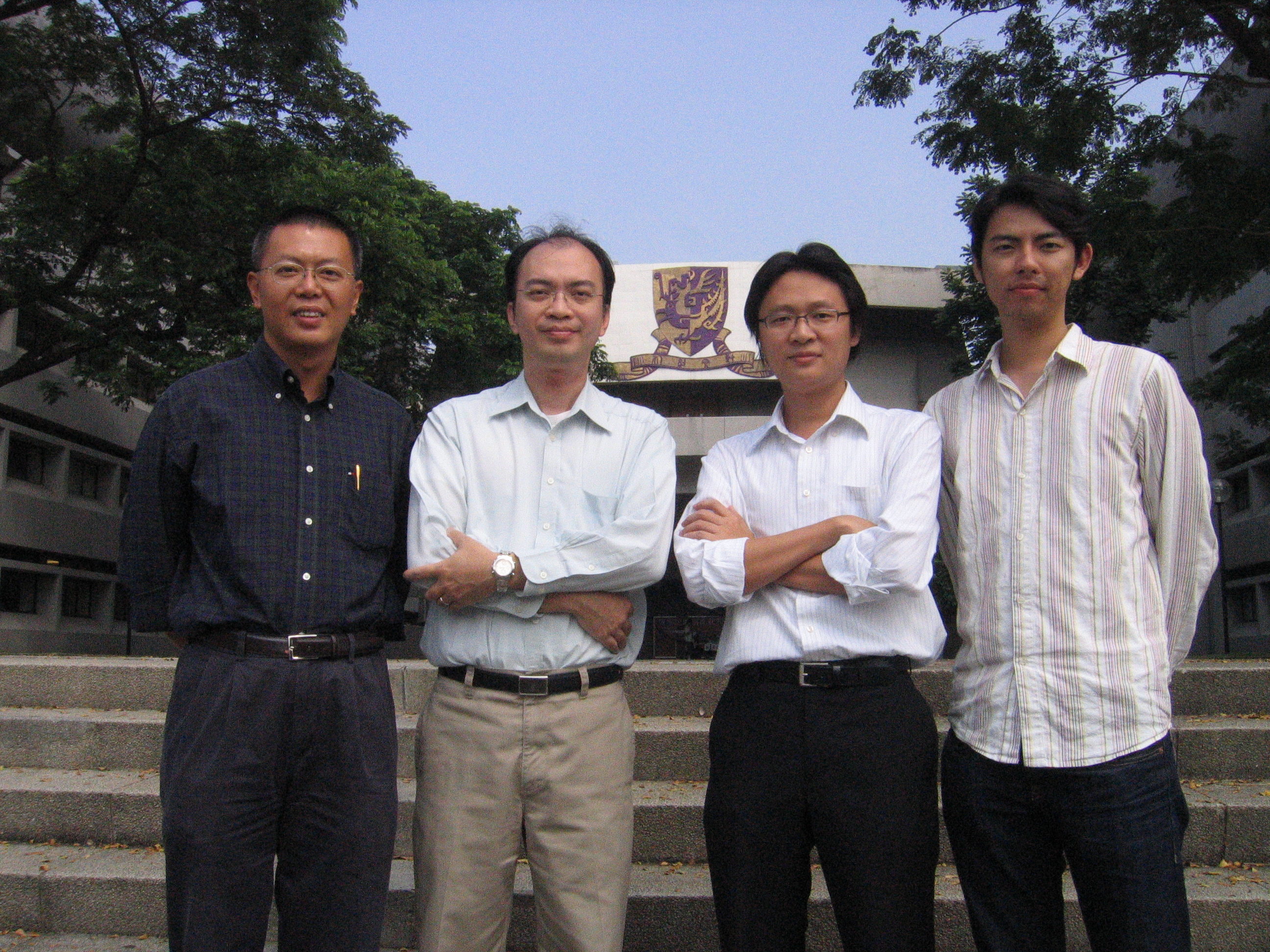 From left: Four founders of the spin-off, Mr. Yip Wai Ling William, Professor Lee Yiu Bun Jack, Mr. Jason Ho and Mr. Picco Chu