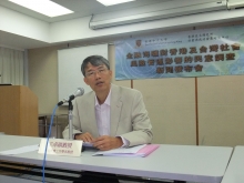 Professor Wong Chack-kie, Professor at the Social Work Department and Associate Director of the Hong Kong Institute of Asia-Pacific Studies at CUHK