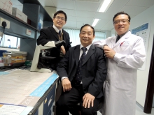 (From right) Prof. Gang Li, Prof. Hui-yao Lan and Prof. Arthur Chi-kong Chung.