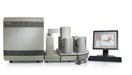 Real-time PCR System allows complicated gene analysis such as real-time quantification of nucleic acids during PCR amplification and high resolution melting analysis to identify sequences alterations