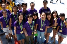 The genetic engineering team formed by undergraduate students of science and engineering at CUHK.