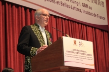 Prof. Franciscus Verellen, Academician, Académie des Inscriptions et Belles-Lettres of Institut de France delivers an address.