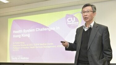 Talk: Health System Challenges in Hong Kong