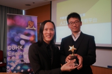 Dr. Gabriel Fung (left) and Dr. Keith Wong, lecturers of the Department of Systems Engineering and Engineering Management, CUHK.