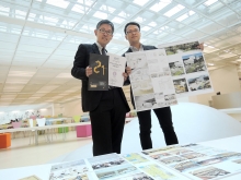 Mr. Fung Siu Man (left), Director, and Mr. Thomas Yuen, Project Manager, Campus Development Office of CUHK