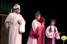 Ms. Yue Meiti performs Cantonese opera.