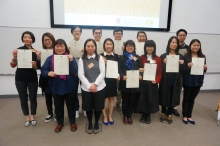 Graduation Ceremony for the Certificate Programme in Sign Language Teaching, CUHK.