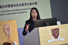 Ms. Yawen CHAN says patients of functional dyspepsia often appear with anxiety symptoms, so the public should take better care of emotional health.