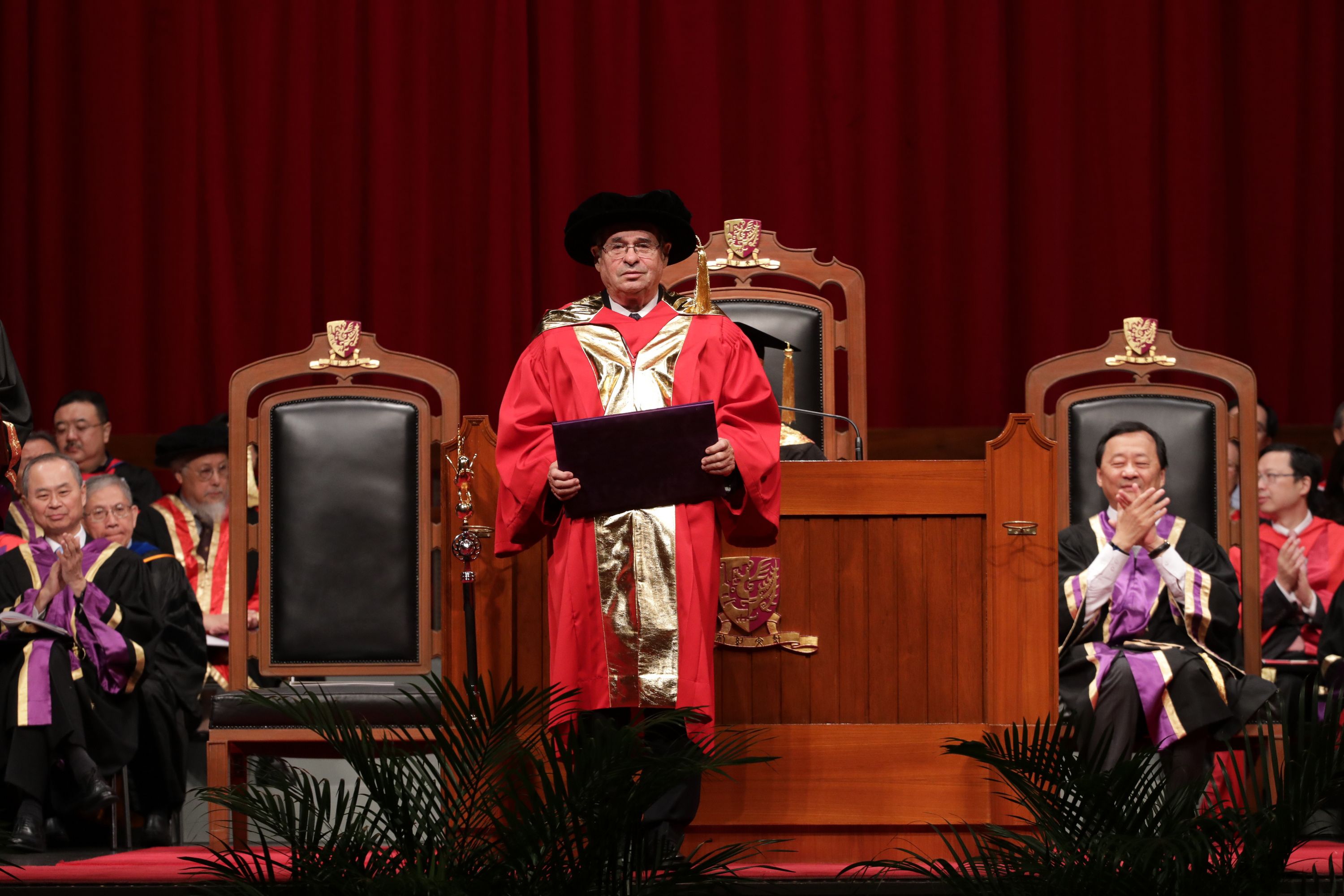 Prof. Arieh Warshel receives the degree of Doctor of Science, honoris causa