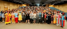 CUHK launches an inaugural ‘Chinese Art and Culture Month’ for 400 foreign students attending the International Summer School this year.  The opening ceremony was held at the Yasumoto International Academic Park.