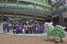 书院学生醒狮表演