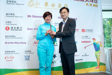 2nd runner-up, Ladies' Individual - Best Net Winner Ms Helena Tsui