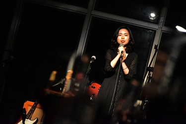 Jiayi sings with Carol on keys