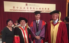 College Fellow Professor Liu Pak-wai Awarded Honorary Fellowship