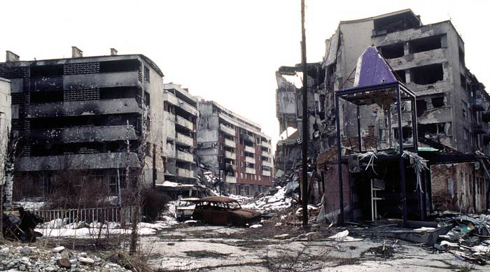 Bosnian War <em>(Photo: PD-USGov-Military/Lt. Stacey Wyzkowski)</em>