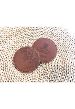 Leather Coaster (Set of 2)