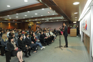 大韓民國駐香港總領事館領事<br>俞炳采先生致辭